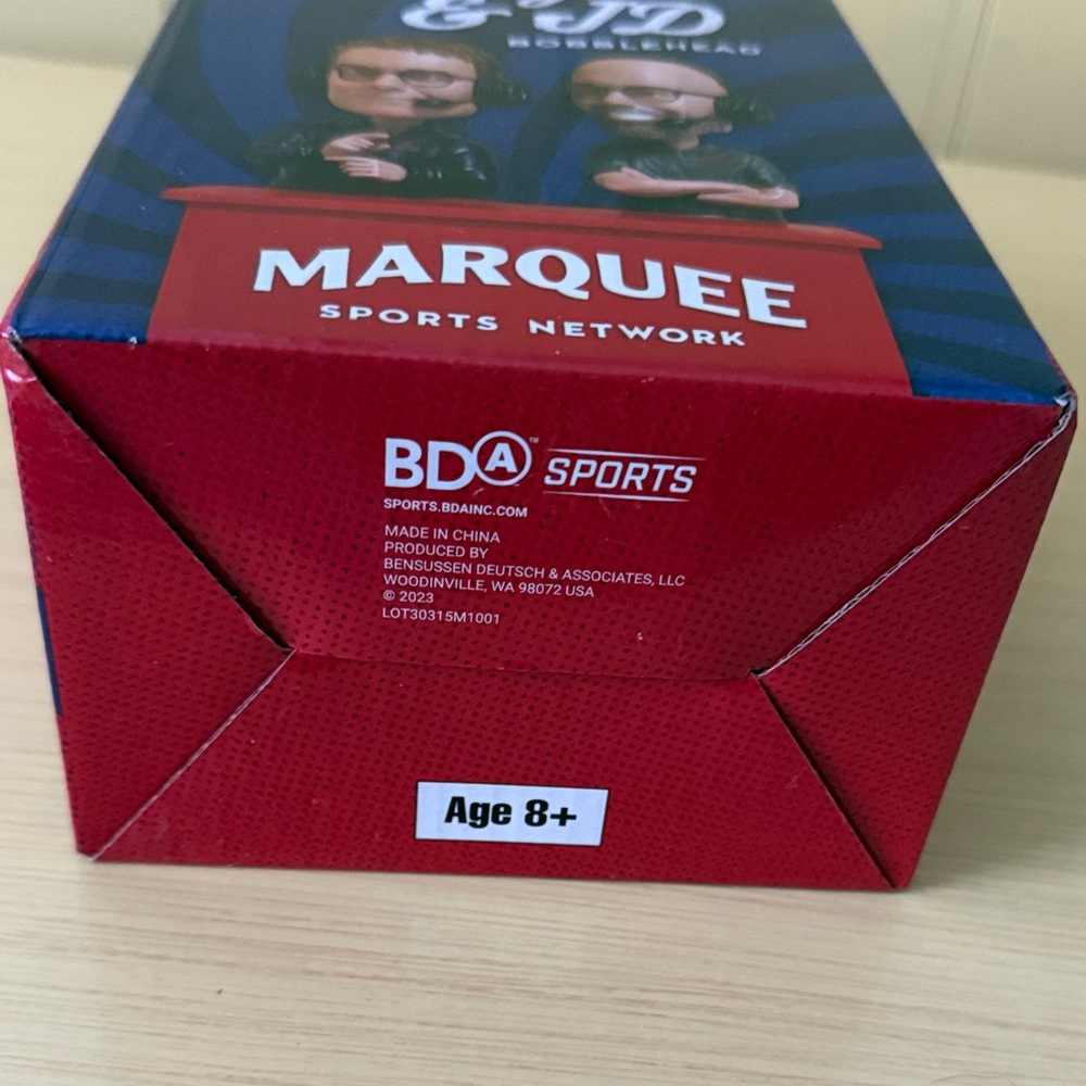 Marquee Sports Network Boog & JD Bobblehead - Picture 3 of 3